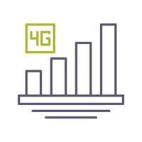 4g-Vektorsymbol vektor