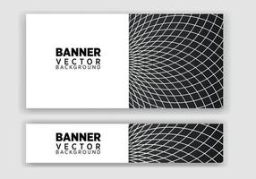 uppsättning av kreativ webb banderoller av standard storlek med en plats för text. företag ad baner. affisch och baner design mall. vektor