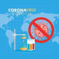 Coronavirus Medical Banner vektor