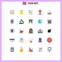 25 kreativ ikoner modern tecken och symboler av leksak skallra ananas bebis kreativ redigerbar vektor design element
