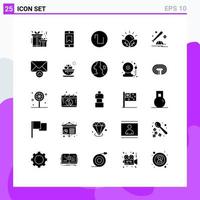 25 kreativ ikoner modern tecken och symboler av keps boll Vinka baseboll jordbruk redigerbar vektor design element