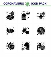 25 Coronavirus-Notfall-Iconset blaues Design wie Seifenaugen-Flugzeug-Drop-Virus virales Coronavirus 2019nov-Krankheitsvektor-Designelemente vektor
