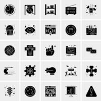 25 universelle Business-Icons Vektor kreative Icon-Illustration zur Verwendung in Web- und Mobilprojekten