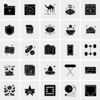 25 universelle Business-Icons Vektor kreative Icon-Illustration zur Verwendung in Web- und Mobilprojekten