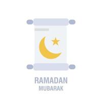 ramadan ikoner muslim islam bön och ramadan kareem tunn linje ikoner uppsättning modern platt stil symboler isolerat på vit för infographics eller webb använda sig av vektor