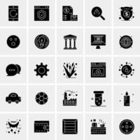 25 universelle Business-Icons Vektor kreative Icon-Illustration zur Verwendung in Web- und Mobilprojekten