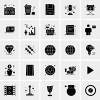 25 universelle Business-Icons Vektor kreative Icon-Illustration zur Verwendung in Web- und Mobilprojekten