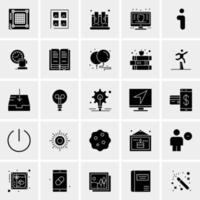 25 universelle Business-Icons Vektor kreative Icon-Illustration zur Verwendung in Web- und Mobilprojekten