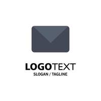 Twitter post SMS chatt företag logotyp mall platt Färg vektor