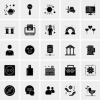 25 universelle Business-Icons Vektor kreative Icon-Illustration zur Verwendung in Web- und Mobilprojekten