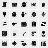 25 universelle Business-Icons Vektor kreative Icon-Illustration zur Verwendung in Web- und Mobilprojekten