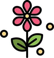 blomma påsk natur företag logotyp mall platt Färg vektor