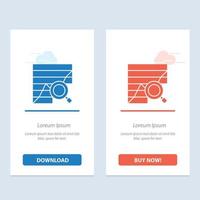 analys analytisk analys Diagram data Graf blå och röd ladda ner och köpa nu webb widget kort mall vektor