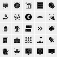 25 universelle Business-Icons Vektor kreative Icon-Illustration zur Verwendung in Web- und Mobilprojekten