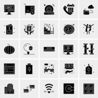 25 universelle Business-Icons Vektor kreative Icon-Illustration zur Verwendung in Web- und Mobilprojekten