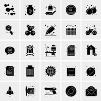 25 universelle Business-Icons Vektor kreative Icon-Illustration zur Verwendung in Web- und Mobilprojekten