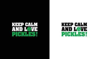 Pickleball-Zitat-T-Shirt-Design, Typografie vektor