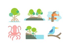 Gratis Mangrove Vector