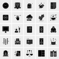 25 universelle Business-Icons Vektor kreative Icon-Illustration zur Verwendung in Web- und Mobilprojekten