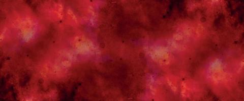 abstrakter roter Aquarellhintergrund. schwarzer und roter Steinhintergrund. rote Grunge-Textur Steinmauer Hintergrund. aquarell galaxie himmel hintergrund. brennende Kohlen und Rissoberfläche. alte Wandstruktur.