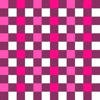 rosa und weißer karierter hintergrund vektor