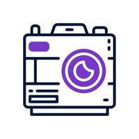 Fotokamera-Symbol für Ihre Website, Ihr Handy, Ihre Präsentation und Ihr Logo-Design. vektor
