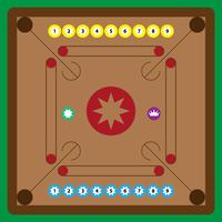 Carrom styrelse vektor illustration