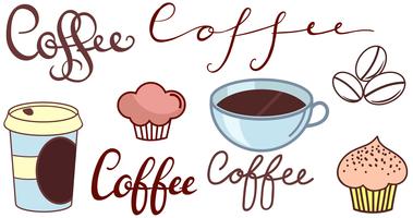 Coffee Shop Logo Vektoren
