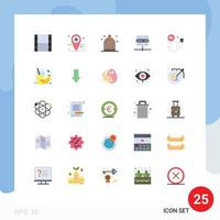 25 kreativ ikoner modern tecken och symboler av ladda om hjärta händelse server databas redigerbar vektor design element