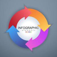 moderne Infografik Unternehmens- und Geschäftsvorlage vektor