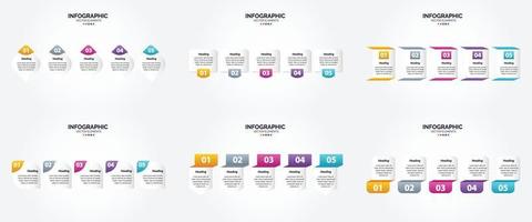 Vektorillustrations-Infografiken in flachem Design für die Werbung in Broschüren. Flyer. und Zeitschriften. vektor