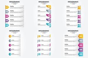 Dieses Infografik-Set mit Vektorillustrationen eignet sich perfekt für die Werbung in einer Broschüre. Flyer. oder Magazin. vektor