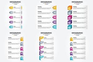 detta uppsättning av vektor infographics är idealisk för reklam i broschyrer. flygblad. och tidningar.
