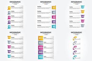 vektor illustration infographics platt design uppsättning för reklam broschyr flygblad och tidskrift