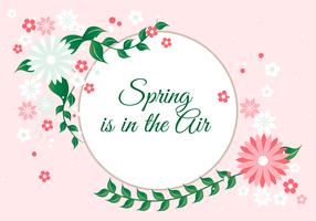 Kostenlose Frühlings-Saison Vektor Hintergrund