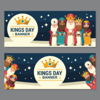 kungsdag banners illustration vektor