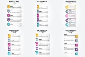 vektor illustration infographics platt design uppsättning för reklam broschyr flygblad och tidskrift