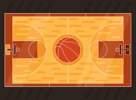 Basket domstol Vector