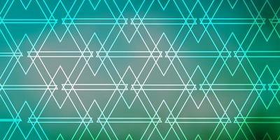 ljusblå, grön vektorstruktur med triangulär stil. vektor