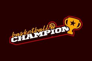 Champion Basketball Vektor Logo