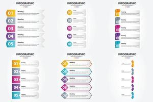 vektor illustration infographics platt design uppsättning för reklam broschyr flygblad och tidskrift