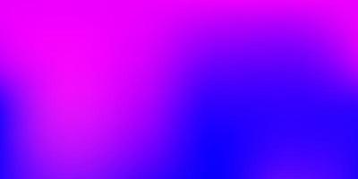 hellrosa, blauer Vektorgradienten verwischen Hintergrund. vektor