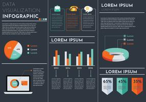 Datavisualisering Vector Template