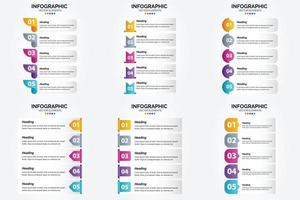 vektor illustration infographics platt design uppsättning för reklam broschyr flygblad och tidskrift