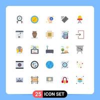 25 kreativ ikoner modern tecken och symboler av företag led syn diod meddelande redigerbar vektor design element