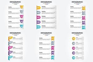 vektor illustration infographics platt design uppsättning för reklam broschyr flygblad och tidskrift