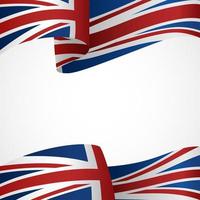 uk flagga banner bakgrund vektor