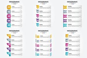 vektor illustration infographics platt design uppsättning för reklam broschyr flygblad och tidskrift