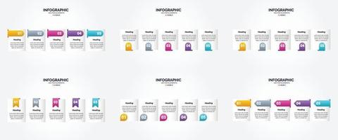 vektor illustration infographics platt design uppsättning för reklam broschyr flygblad och tidskrift