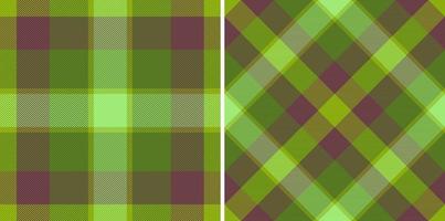 Plaid-Textur-Vektor. Überprüfen Sie den Hintergrund nahtlos. Stoff Tartan Textilmuster. vektor